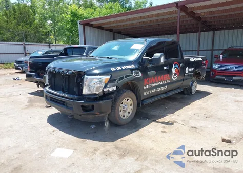 2018 Nissan Titan Xd Sv Diesel из США, поврежденный, VIN 1N6BA1F37JN541691